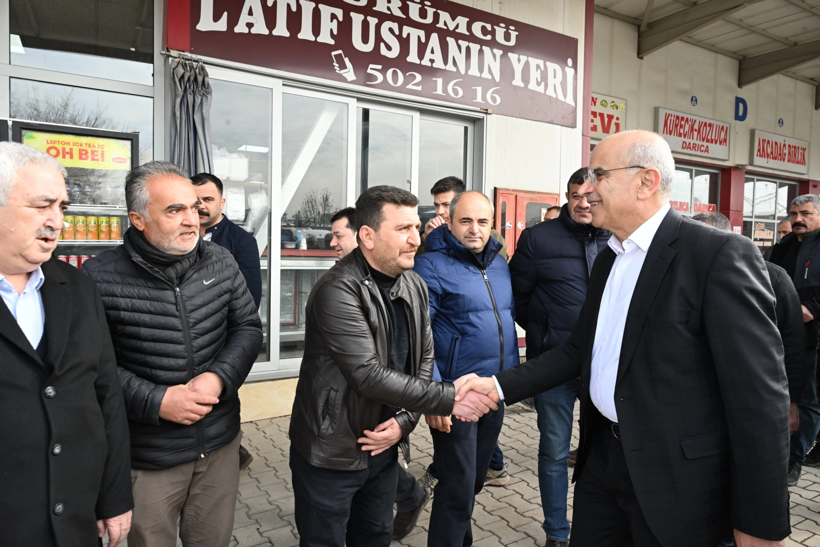 Malatya Büyükşehir Belediye Başkanı Sami Er, İlçe Terminali (Yeni Köy