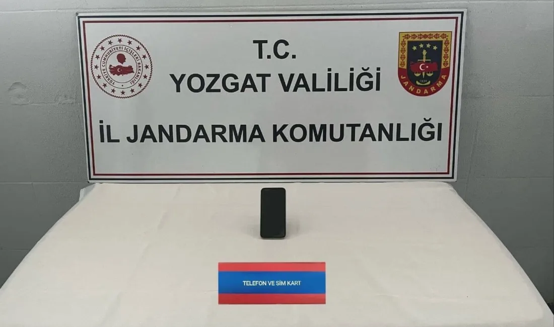 Yerköy’de gerçekleştirilen müstehcenlik operasyonunda, Jandarma ekipleri tarafından 1 cep telefonu