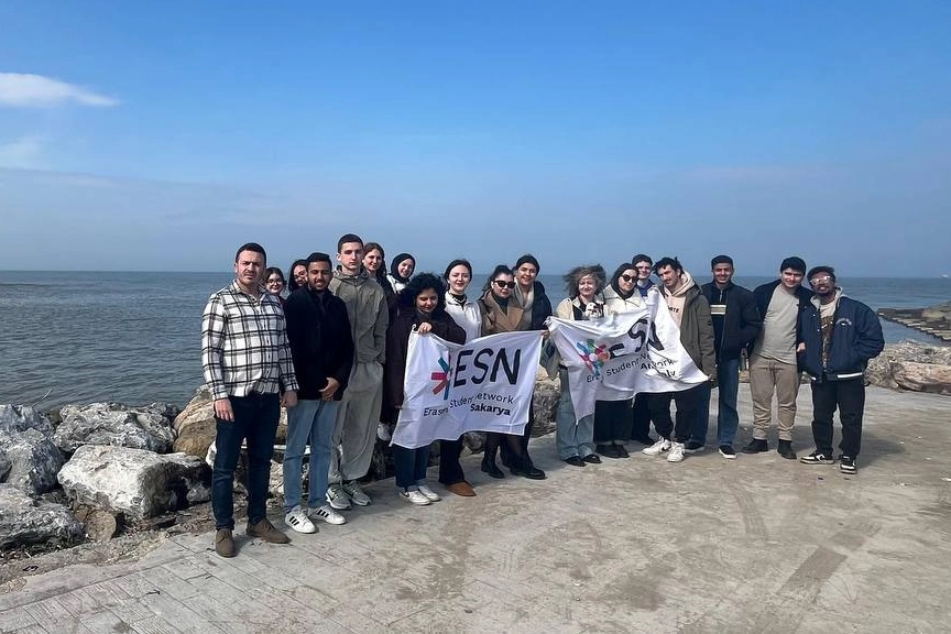 Sakarya Büyükşehir Belediyesi tarafından düzenlenen tanıtım gezilerinin konukları SAÜ Erasmus