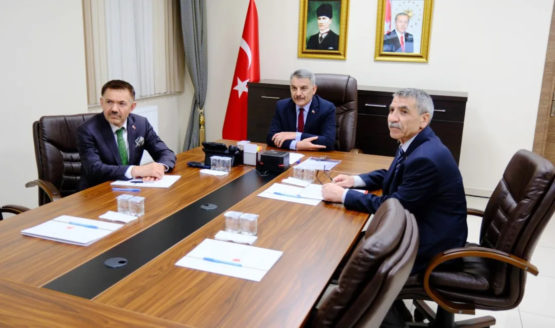 Yozgat Valisi Mehmet Ali Özkan, İçişleri Bakanı Ali Yerlikaya'nın başkanlığında